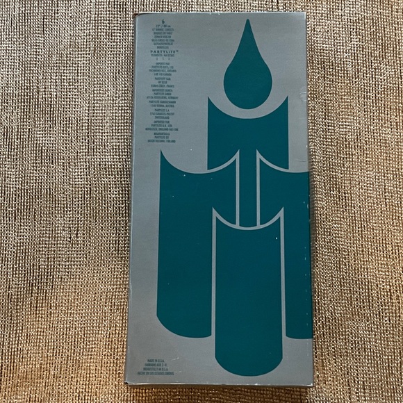 Elegant Ivory Taper Candles Set, PartyLite, 12 inch, Set of 6 - Picture 2 of 4